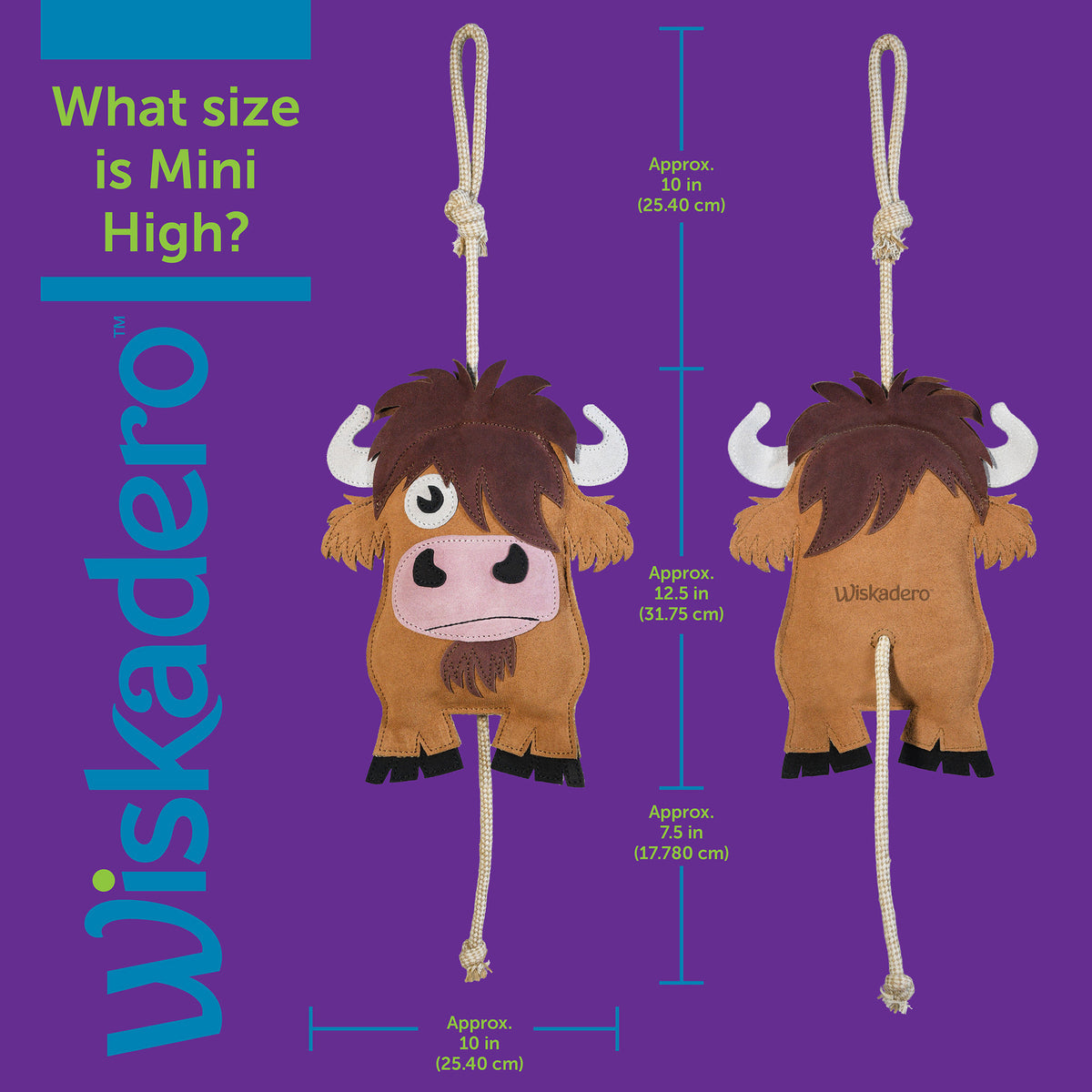 Reference Chart: Visual measurement guide illustrating exact measurement points (overall length, top hanging rope, main body height, bottom rope, and width). Chart information can also be found in tab of additional size information under size guide icon for text only of visual chart.