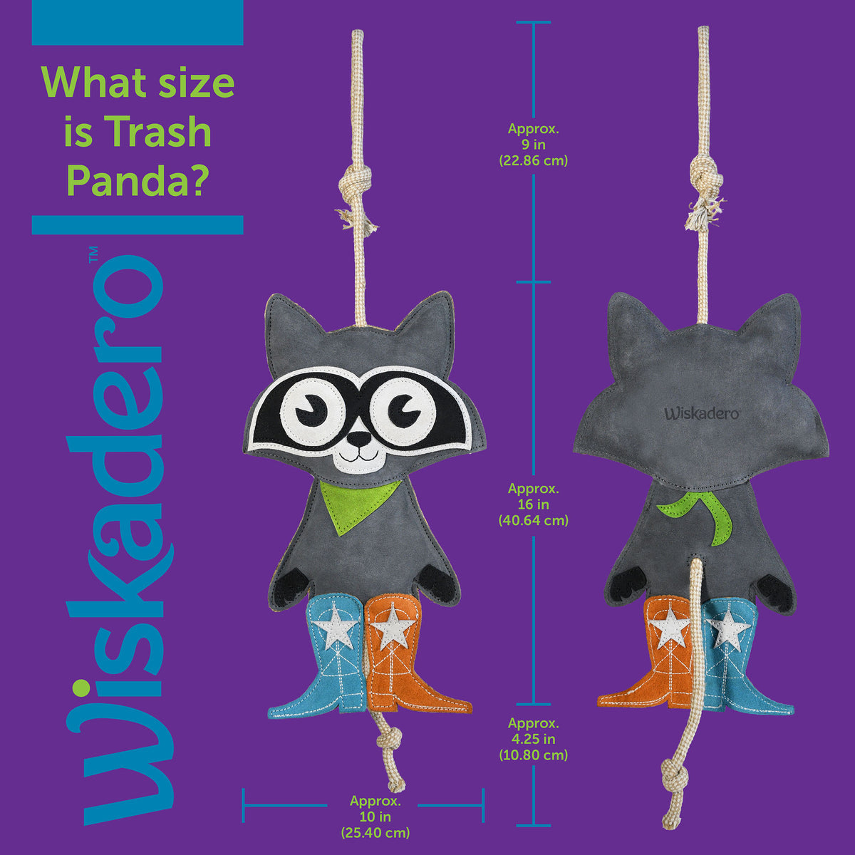 Reference Chart: Visual measurement guide illustrating exact measurement points (overall length, top hanging rope, main body height, bottom rope, and width). Chart information can also be found in tab of additional size information under size guide icon for text only of visual chart.